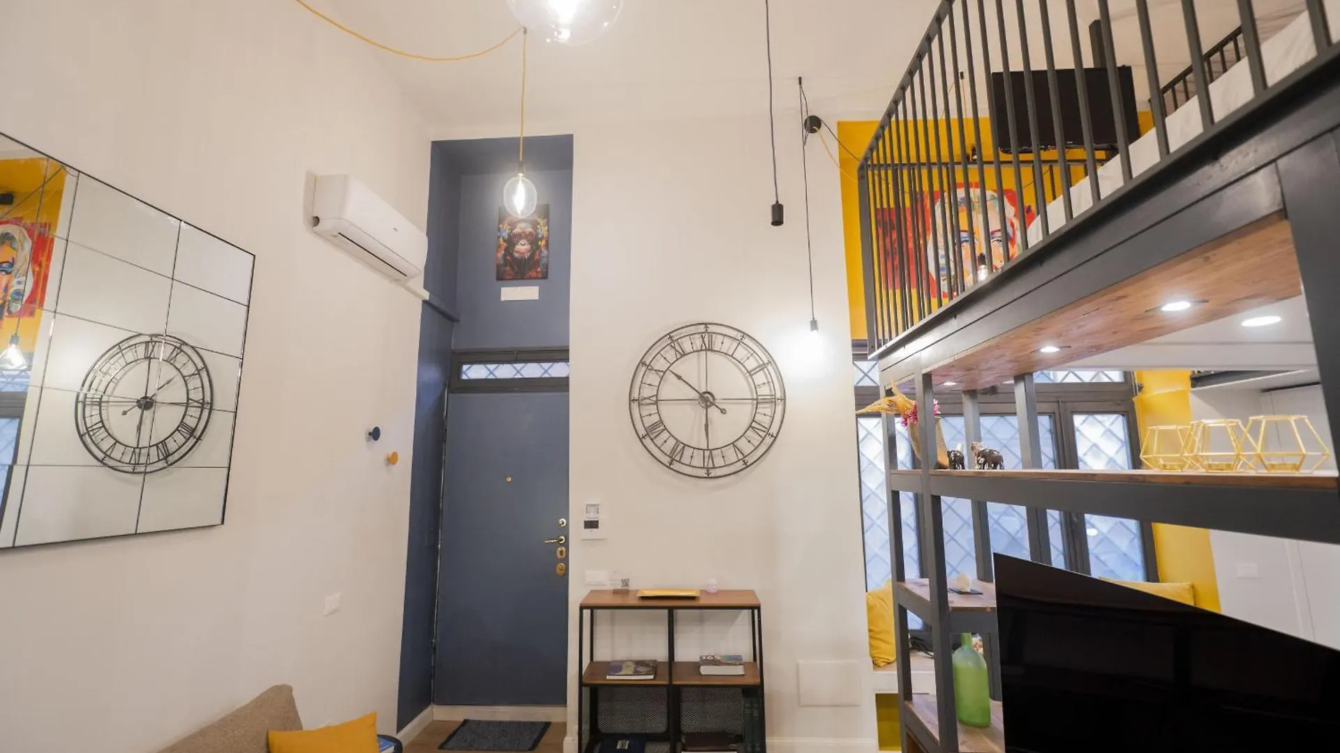 Design And Colorful Loft Near Villa Pamphili Rome Apartment